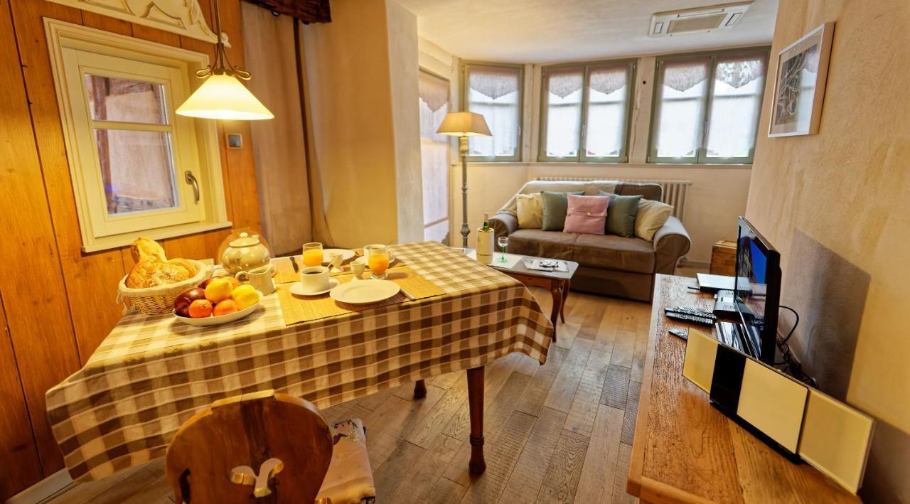Remparts De Riquewihr - Le Petit Loup Apartman Kültér fotó