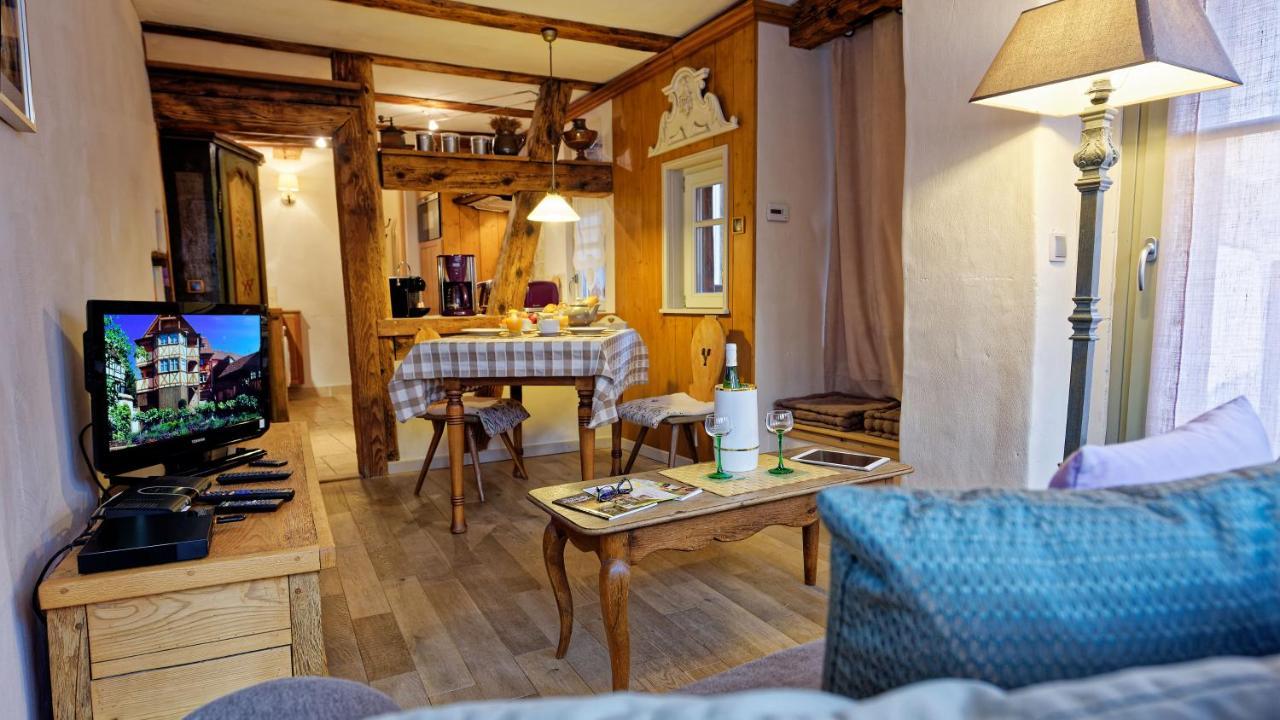Remparts De Riquewihr - Le Petit Loup Apartman Kültér fotó