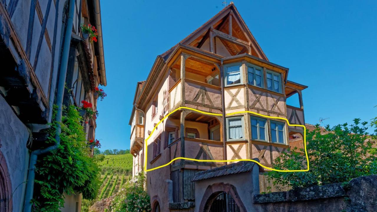 Remparts De Riquewihr - Le Petit Loup Apartman Kültér fotó